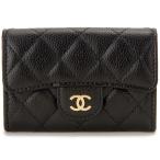CHANEL Chanel футляр для карточек футляр для визитных карточек черный AP0214 Y01864 C3906 Classic matelasse 