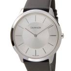 Yahoo! Yahoo!ショッピング(ヤフー ショッピング)カルバンクライン Calvin Klein 腕時計 CK メンズ シルバー K3M211C6 Minimal ミニマル レザー スイス製