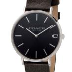 Yahoo! Yahoo!ショッピング(ヤフー ショッピング)コーチ COACH 時計 メンズ ブラック 14602149 CHARLES チャールズ 41MM 腕時計 レザーウォッチ