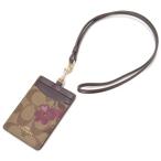 コーチ COACH IDケース パスケース カーキ F88058 IMPI5 シグネチャー IDカードホルダー