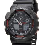 Yahoo! Yahoo!ショッピング(ヤフー ショッピング)カシオ G-SHOCK　Gショック CASIO GA-100-1A4DR コンビネーションモデル 海外逆輸入モデル ブラック 腕時計 ブランド