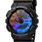 ショッピングShock CASIO カシオ G-SHOCK Gショック GA-110SR-1A レインボー ラウンド 腕時計 メンズ