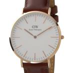 Daniel Wellington ダニエルウェリントン 腕時計 DW00100006 クラシック セント モース 40mm ローズゴールド ブラウン