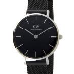 Daniel Wellington ダニエルウェリントン クラシックペティット ペティート アッシュフィールド 32mm DW00100202 ブラック/シルバー レディース 時計