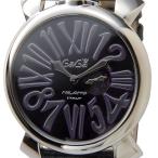 Yahoo! Yahoo!ショッピング(ヤフー ショッピング)ガガミラノ Gaga Milano 5084.1 マヌアーレ スリム 46mm ブラック ユニセックス ブランド