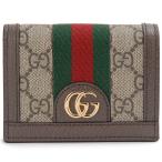 GUCCI グッチ 二つ折り財布 ベージュ