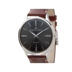 ハミルトン HAMILTON メンズ 腕時計 H38525881 Jazzmaster ジャズマスター シンライン オート 革ベルト グレー×ブラウン 新品