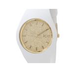 Yahoo! Yahoo!ショッピング(ヤフー ショッピング)アイスウォッチ ICE WATCH 001352 Ice Glitter アイス グリッター 40mm ゴールド×ホワイト ユニセックス メンズ レディース 腕時計 新品