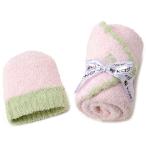 kasi одежда kashwere покрывало колпак розовый × зеленый BB-67-70-30 BLANKET baby покрывало одеяло младенец празднование рождения подарок 