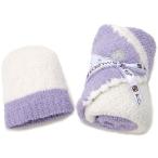 kasi одежда kashwere покрывало колпак лаванда × крем BB-69C-194-30 BLANKET baby покрывало одеяло младенец празднование рождения подарок 