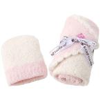 kasi одежда kashwere baby покрывало розовый × крем BBCH-BCB01-681-30 BB-63C покрывало × колпак празднование рождения подарок 