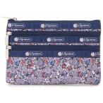 Yahoo! Yahoo!ショッピング(ヤフー ショッピング)レスポートサック LeSportsac ポーチ 7158 E338 3ジップコスメティック COVENT GARDEN コヴェントガーデン 化粧ポーチ