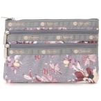 Yahoo! Yahoo!ショッピング(ヤフー ショッピング)レスポートサック LeSportsac ポーチ 7158 E339 3ジップコスメティック GYPSY ROSETTE ジプシーロゼッティ 化粧ポーチ