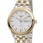 Yahoo! Yahoo!ショッピング(ヤフー ショッピング)ロンジン LONGINES L4.799.3.22.7 フラッグシップ オートマ 自動巻き ゴールド×シルバー メンズ 腕時計  新品 送料無料