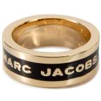 マークジェイコブス MARC JACOBS リング 指輪 レディース 6号(JP 10号〜11号) ブラック×ゴールド M0013515-062