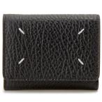 ショッピングマルジェラ メゾンマルジェラ Maison Margiela 三つ折り財布 レディース ブラック SA3UI0010 P4455 T8013 4ステッチ