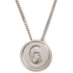 Maison Margiela メゾンマルジェラ MM6 ロゴ ネックレス レディース シルバー アクセサリー SM6UU0015SV0067953