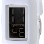 Yahoo! Yahoo!ショッピング(ヤフー ショッピング)アウトドア プロダクツ OUTDOOR ODP401-WHWH ユニセックス デジタル ウォッチ ホワイト/ホワイト 腕時計 メンズ レディース ブランド