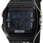 Yahoo! Yahoo!ショッピング(ヤフー ショッピング)アウトドア プロダクツ OUTDOOR ODP402-BKWH ユニセックス デジタル ウォッチ ブラック/ホワイト 腕時計 メンズ レディース ブランド