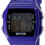 Yahoo! Yahoo!ショッピング(ヤフー ショッピング)アウトドア プロダクツ OUTDOOR ODP402-PUBK ユニセックス デジタル ウォッチ パープル/ブラック 腕時計 メンズ レディース ブランド