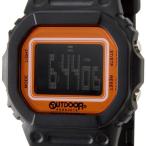 アウトドア プロダクツ OUTDOOR ODP502-BKOR ユニセックス デジタル ウォッチ ブラック/オレンジ 腕時計 メンズ レディース ブランド