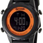 アウトドア プロダクツ OUTDOOR ODP505-BKOR ユニセックス デジタル ウォッチ ブラック・オレンジ 腕時計 メンズ レディース ブランド
