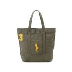 Yahoo! Yahoo!ショッピング(ヤフー ショッピング)ラルフローレン Ralph Lauren トートバッグ 405532853018 Polo ビックポニー キャンバス トート オリーブ 新品