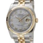 ロレックス ROLEX デイトジャスト 116233NR ホワイトローマ×ゴールド メンズ 新品 当 ...