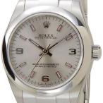 ロレックス ROLEX 177200 SV-AR-PK オイスターパーペチュアル ボーイズ シルバー ...