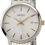 Yahoo! Yahoo!ショッピング(ヤフー ショッピング)セイコー SEIKO 腕時計 SGEF91P1 クォーツ メンズ ホワイト/シルバー/ゴールド セイコーウオッチ ブランド