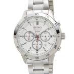 Yahoo! Yahoo!ショッピング(ヤフー ショッピング)セイコー SEIKO SKS515P1 クロノグラフ クオーツ ホワイト メンズ 腕時計