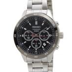 Yahoo! Yahoo!ショッピング(ヤフー ショッピング)セイコー SEIKO SKS527P1 クロノグラフ クオーツ ブラック メンズ 腕時計