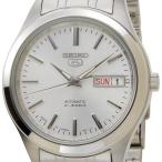 Yahoo! Yahoo!ショッピング(ヤフー ショッピング)セイコー SEIKO SEIKO5 セイコー5 セイコーファイブ SNKM41J1 ホワイト×シルバー 自動巻き 腕時計 メンズ ウォッチ セイコーウオッチ ブランド