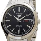 Yahoo! Yahoo!ショッピング(ヤフー ショッピング)セイコー SEIKO SEIKO5 セイコー5 セイコーファイブ SNKM47J1 ブラック×シルバー 自動巻き 腕時計 メンズ ウォッチ セイコーウオッチ ブランド