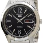 Yahoo! Yahoo!ショッピング(ヤフー ショッピング)セイコー SEIKO SEIKO5 セイコー5 セイコーファイブ SNKM57J1 ブラック×シルバー 自動巻き 腕時計 メンズ ウォッチ セイコーウオッチ ブランド