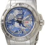 Yahoo! Yahoo!ショッピング(ヤフー ショッピング)セイコー SEIKO SEIKO5 スポーツ 腕時計 SRP223K1 自動巻き メンズ ブルーカモフラージュ セイコーウオッチ ブランド