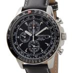 Yahoo! Yahoo!ショッピング(ヤフー ショッピング)セイコー SEIKO SSC009P3 ソーラー フライトマスター パイロット アラーム クロノグラフ ブラック メンズ 腕時計