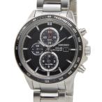 Yahoo! Yahoo!ショッピング(ヤフー ショッピング)セイコー SEIKO SSC435P1 SOLAR ソーラー クロノグラフ ブラック メンズ 腕時計
