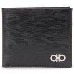 Ferragamo フェラガモ 二つ折り財布 メンズ ブラック 66 A065 685986 VARA