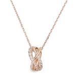 Swarovski スワロフスキー ネックレス レディース 5620549 Twist トイスト ローズゴールド