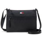 2月限定冬セール トミージーンズ TOMMY JEANS ショルダーバッグ メンズ レディース ブラック AM0AM13398BDS ARCHIVE SACOCHE