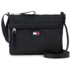 TOMMY JEANS トミージーンズ ショルダーバッグ メンズ レディース ブラック AM0AM13558BDS URBAN SACOCHE