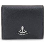 ヴィヴィアン ウエストウッド Vivienne Westwood 二つ折り財布 ブラック 51150031WL001NN401