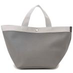 訳あり　保護袋なし　エルベシャプリエ Herve Chapelier トートバッグ レディース グレー 707GP 03G81 スクエア ベーストート M
