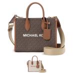 ショッピングマイケルコース 訳あり　ショルダーストラップに汚れあり　Michael Kors マイケルコース ショルダーバッグ ブラウン レディース S35S4G7ZC5B-BR ミレラ シグネチャー