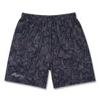 < кошка pohs отправка бесплатная доставка > ARCH( арка ) B125127 BLK баскетбол p Ractis брюки gobelin fabric pattern shorts 25FW
