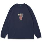 < кошка pohs отправка бесплатная доставка > ARCH( арка ) T325115 NVY баскетбол футболка My hoop kumasan L/S tee 25FW