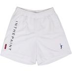 < кошка pohs отправка бесплатная доставка > in The краска (IN THE PAINT) ITP25403 WHT баскетбол p Ractis брюки Logo принт шорты 25FW