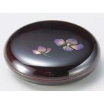 越前漆器12-12504　 沈金可憐　ジュエリーケース　溜