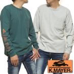 ショッピングクリフメイヤー セール30％OFFクリフメイヤーKRIFFMAYERチルアウトプリント長袖Tシャツ<BR>ワッペングラフィックT新作アメカジロンT